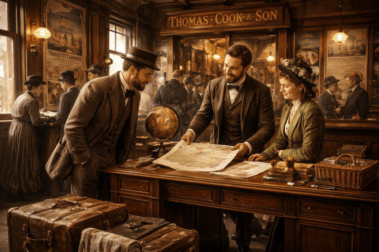 اولین آژانس مسافرتی در جهان؛ نقطه‌ای که سفر از رؤیا به صنعت تبدیل شد